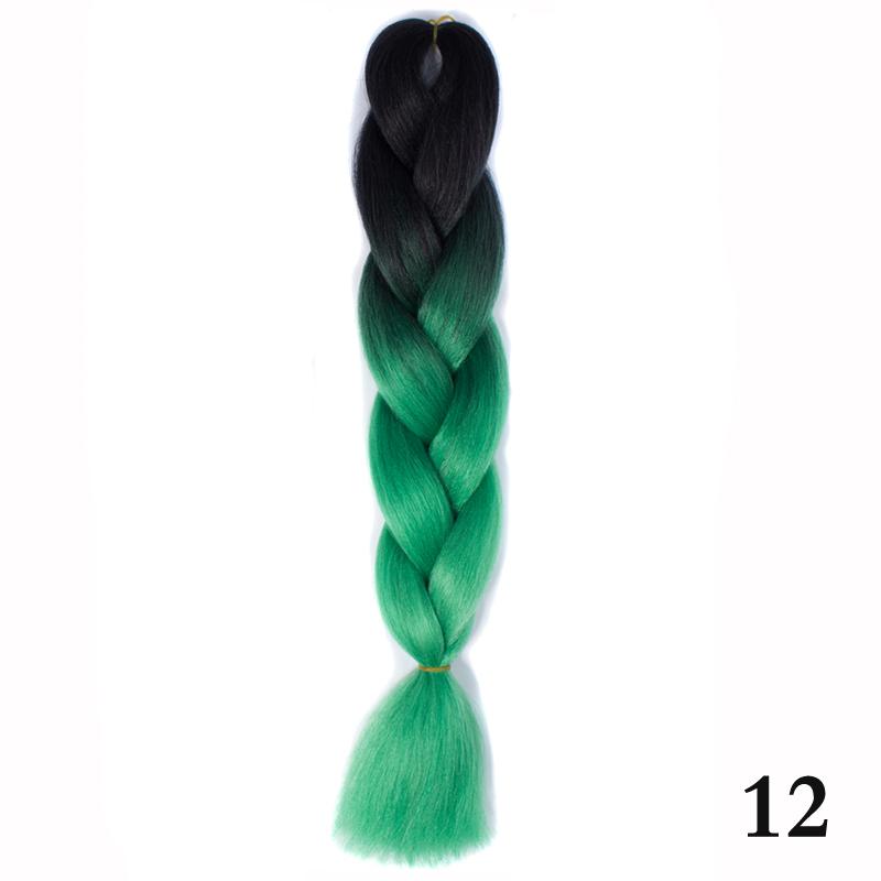 Braids Hair Extensions Balayage Ombre DIY Quick Weave Braiding Hair for Cosplay Daily Use for Women