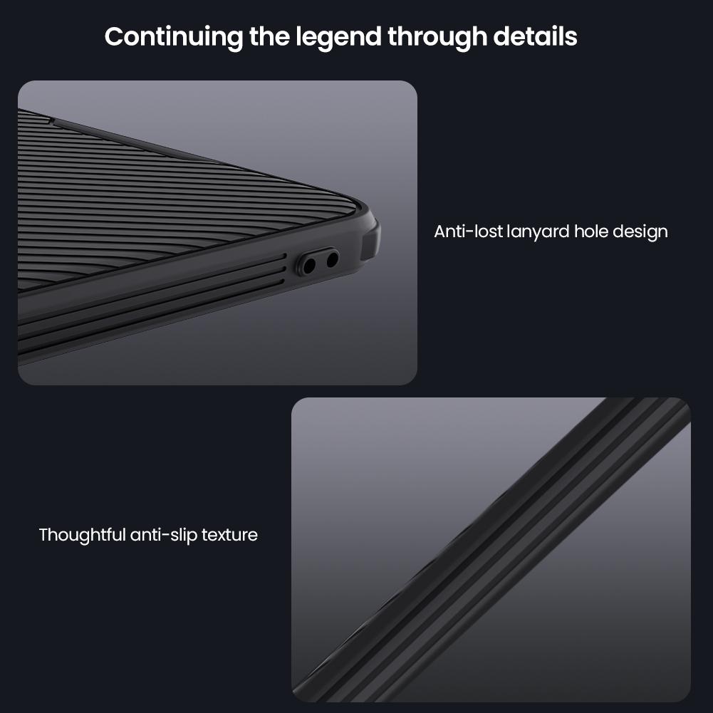 NILLKIN for Samsung Galaxy S25 Edge Phone Case CamShield Pro Camera Protection Back Cover