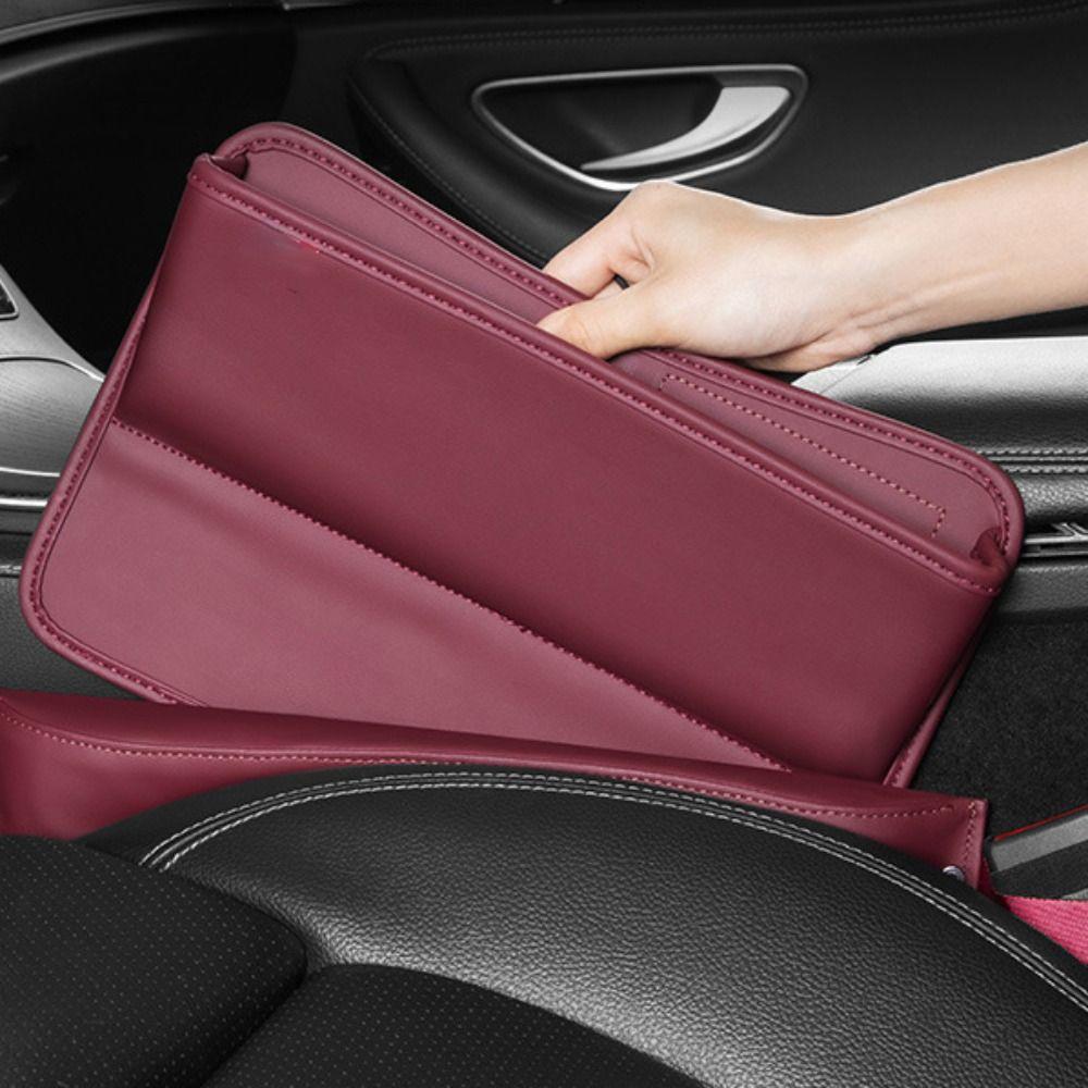 with Hole Car Seat Gap Storage Box Flexible Car Storage Organizer  Organizer Accessories