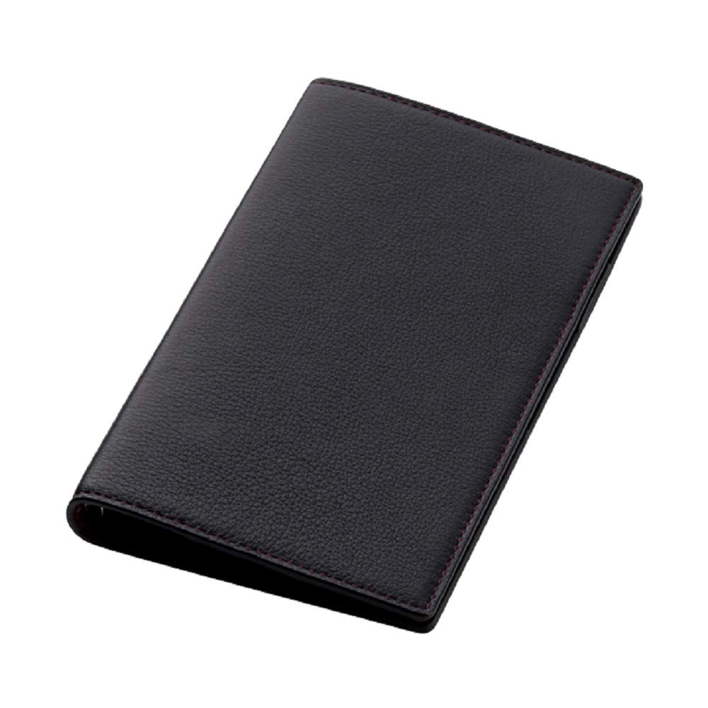 

SPAD YAK Leather System Planner Bible 11mm Notebook Black x Wine