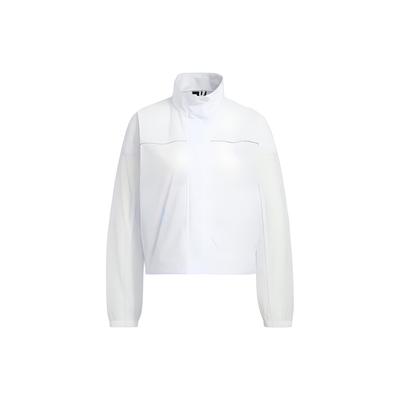 Μπουφάν Μονόχρωμο με Όρθιο Γιακά Γυναικεία Μπουφάν Λευκό HT6914