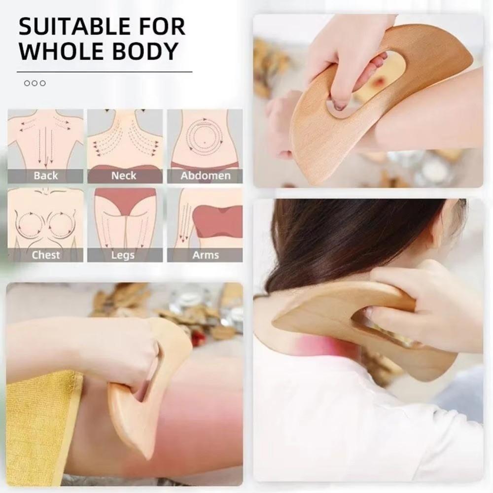 Anti-Cellulite Gua Sha Scraper Professional Massage Board Body Meridian Massager  Lazy People