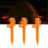Outdoor Tent Stud Led Lights Orange Portable Lighting Lightweight Lamp Tool