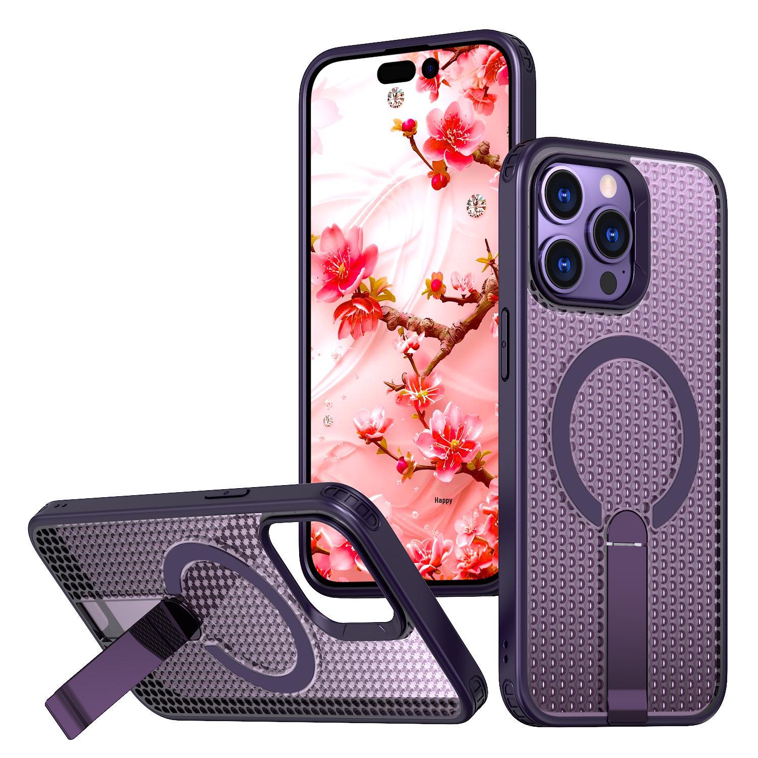 

Elevate your Apple 16 Plus and 17 Pro Max experience with the Game Hive Cooling Magnetic Stand Case. iPhone 16E