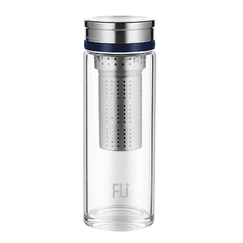 Fuguang Portable Single Layer Glass Tea Cup