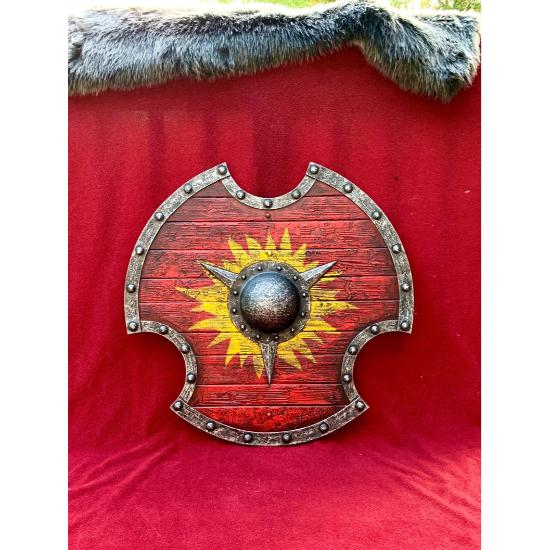 Medieval Halloween Valkyrie Authentic Viking Wood Shield Valhalla Shield