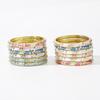 Enamel Flower Bangle Traditional Women's Hand Bracelet Vintage Cloisonne Bangle Jewelry Gifts