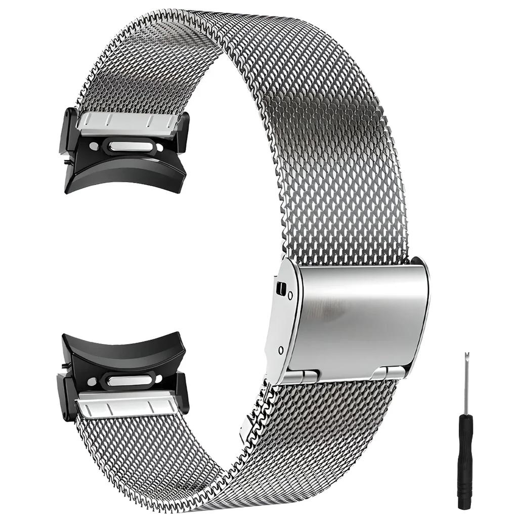 Edelstahlarmband ohne Lücken für Samsung Galaxy Watch 4 5 6 7 40 44mm 6 4 Classic 43mm 47mm Metallarmband für Galaxy 5Pro