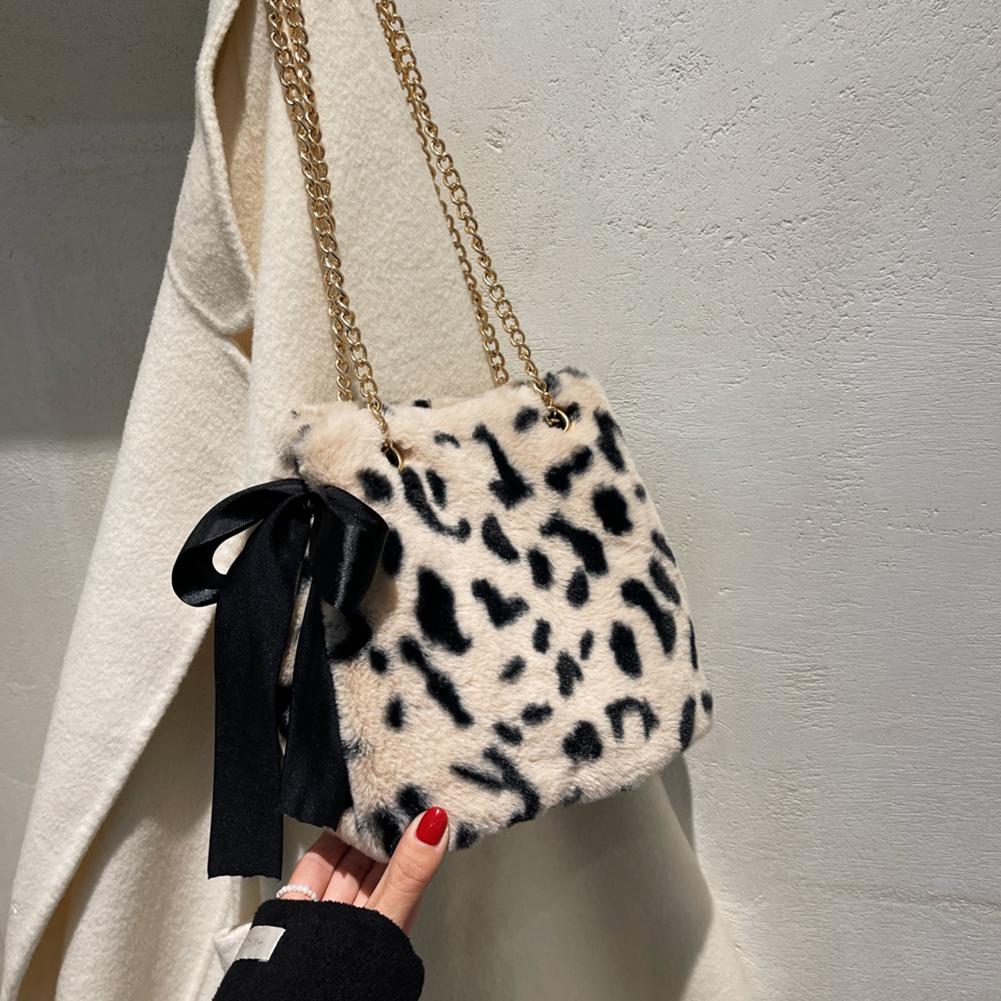 vintage leopard purse