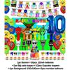 Hot Game-Incredibox Sprunki Kids Birthday Party Balloon Banner Background Cake Topper Decoration Baby Boy Party Supplies Gifts