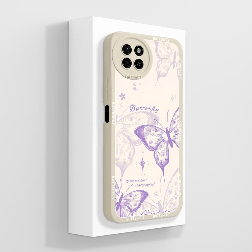 Für itel S23 S24 S25 P55 P65 A70 A80 Liebliches Katzen Handyhülle Kameraschutz Flüssigsilikon Hohe Qualität Anti-Fingerabdruck Hülle Für itel Bumper Capa