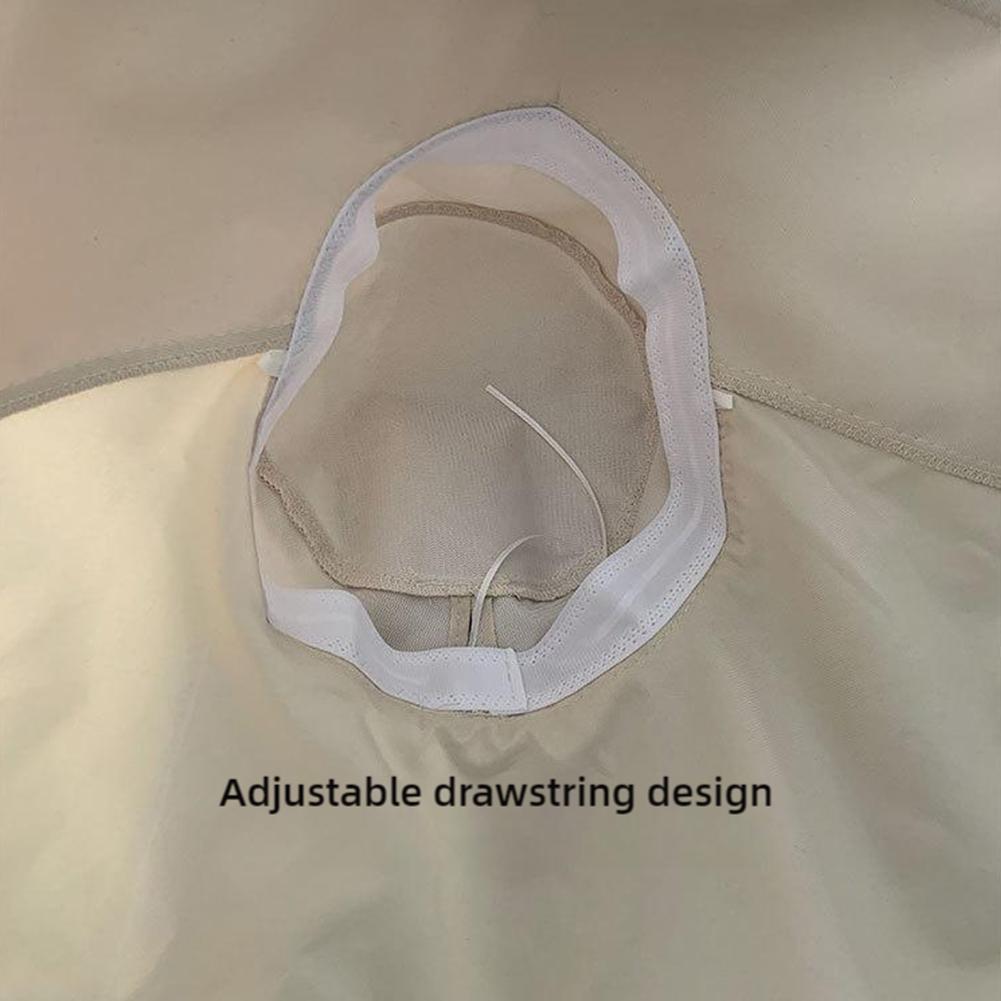 Sommer Hüte Für Frauen Im Freien UV Anti Neck Schutz Große Sonne Schal Visiere Krempe Pferdeschwanz Für La E7T5