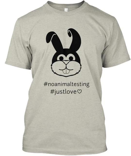 

No animal testing Just love Tee TTshirt Made in the USA Size S to 5XL 2XL