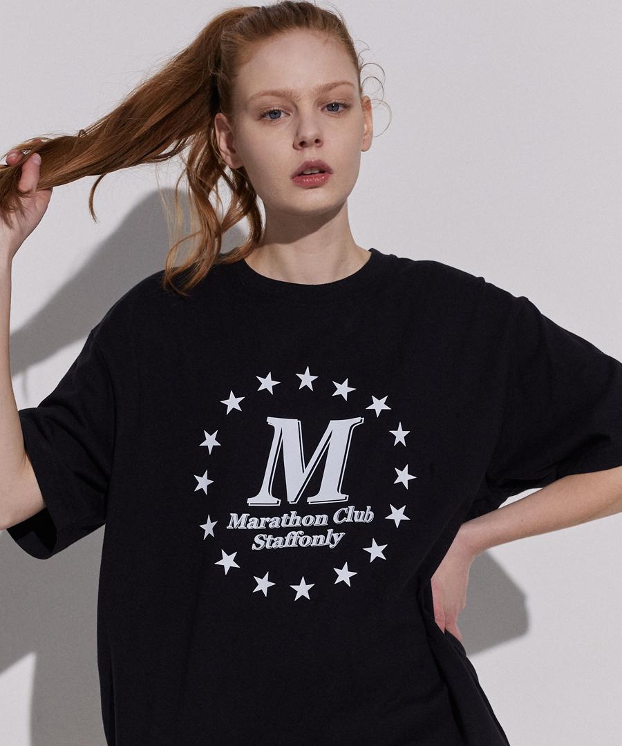 Step Only Star-Star Tee (Black) Black/1(Medium)