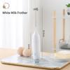 Electric Milk Frother, Handheld Wireless Milk Foamer for Coffee, Latte, Cappuccino, Baking, Mixing