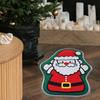 VIKAMA Cute Christmas Bathroom No Slip Rugs Xmas Decorations Bath Mat Christmas Tree for Home Holiday Christmas Decoration