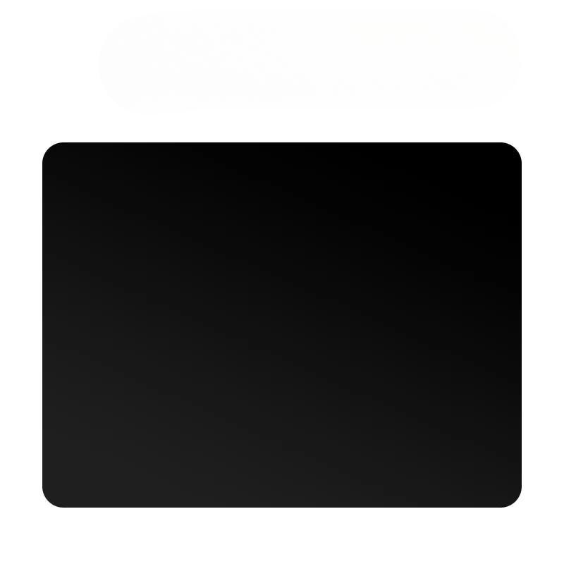 Non-Slip Mouse Mat Laptop Gaming PC Black Computer For Pad Mouse Rubber School Supplies Desk Set Office Accessories