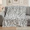 Artist K-Keith H-Haring Throw Soft Warm Flannel Blanket, Multi-use Throw for Bed Sofa Office, Air Conditioning Nap Blanket