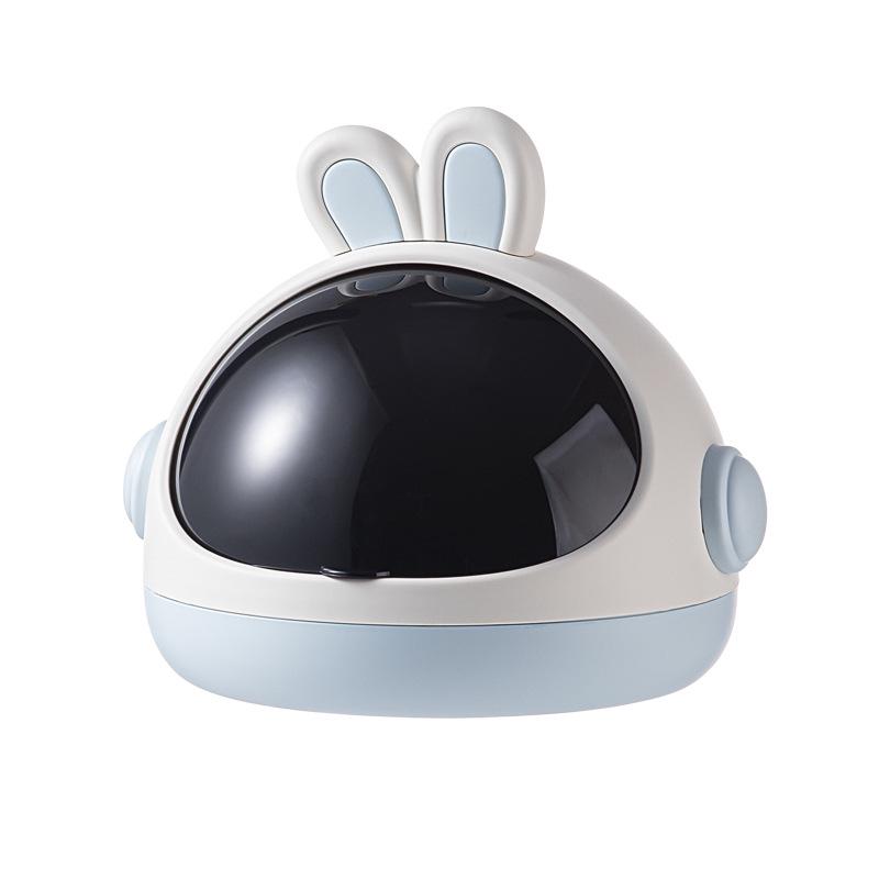 

Multi-functional Dustproof Rabbit Storage Box for Keys, Ornaments, and Trash – Ideal for Entryways, Desktops, Living Rooms, and Offices