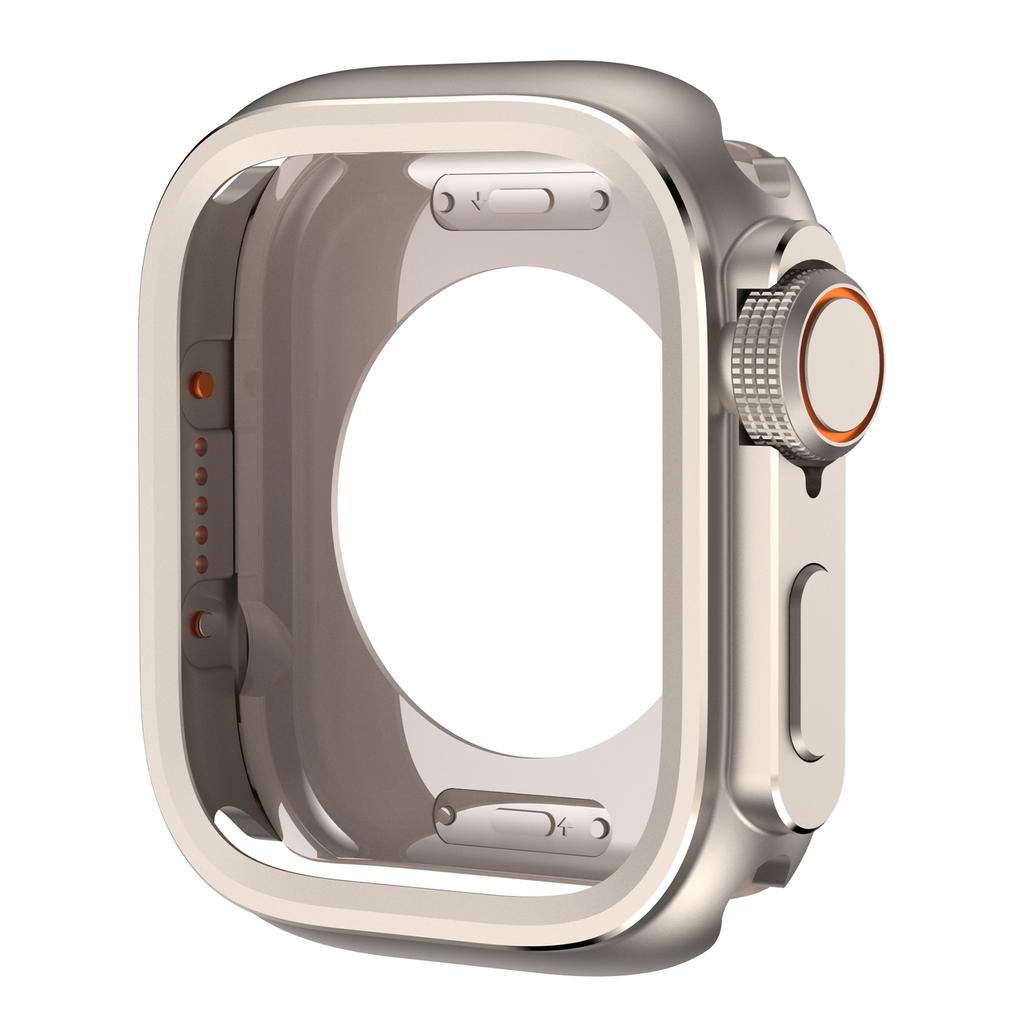 New Aluminum Alloy Case for Apple Watch Case Ultra 2 49mm 46mm 44mm 45mm Metal Bumper Protective Cover IWatch Series 10 9 8 7 6