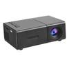 Compact Projector 1080P Adjustable Auto Keystone Correction LED Movie Projector with Stereo Speaker Remote Control for