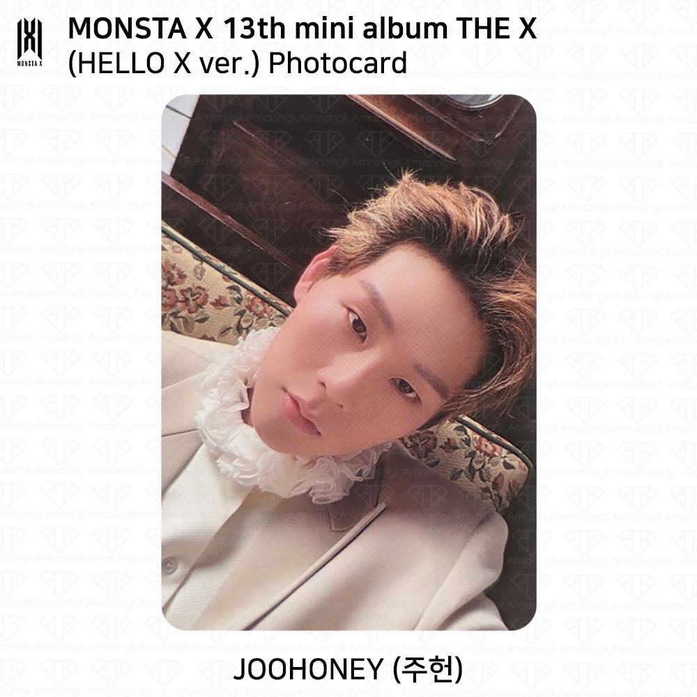 Monsta X The 13th Mini Album THE X Photobook Ver Hello X Ver Official Photocard