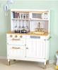 Wooden Light Luxury Neon Kitchen Playset for Kids - Role-Playing Toy for Kindergarten & Parent-Child Fun