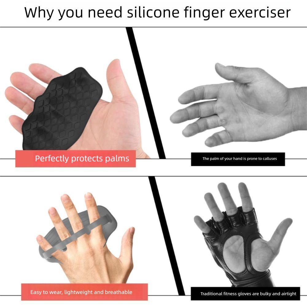 No Sweaty Grip Strengthener Breathable Comfort Finger Expander New Workout Grips  for Men & Women