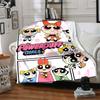1pc Powerpuff Girls Blanket Soft All Season Throw with Vibrant Design, Perfect for Home, Travel, and Gifts, Ideal for Naps and Camping