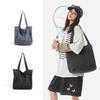 2026 Casual Retro Washed Denim Shoulder Bag, Lightweight, Large Capacity Tote for Daily Commute.