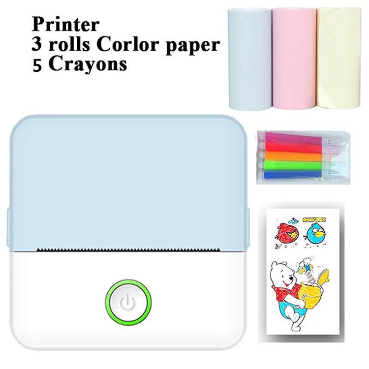 Przenośna Mini Kieszonkowa Drukarka X6 - Bluetoothowa Termiczna Drukarka do Zdjęć dla Uczniów