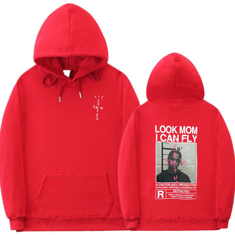 Buy Cactus Jack Hoodie Double-sided Logo Print Travis Scott Unisex Fashion  Hip Hop Streetwear at affordable prices  free shipping, real reviews with  photos  Joom