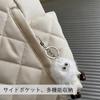 KVeaulse Lightweight Shoulder Bag for Women, Large Capacity Tote Bag, Perfect for Commuting, School, and A4 Size, Nylon, 2-Way, Zippered, Off-White