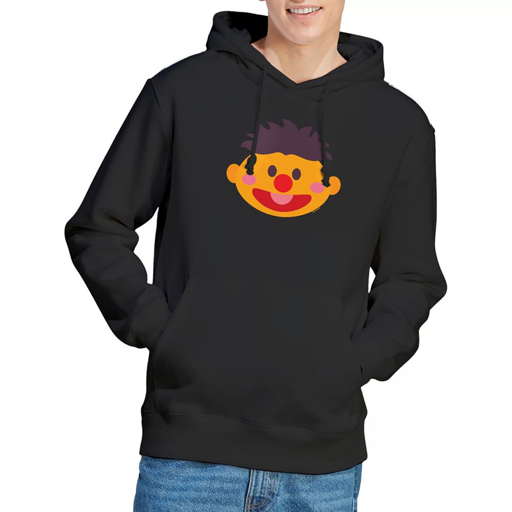 Sesame Street Unisex Adult Ernie Kawaii Face Hoodie
