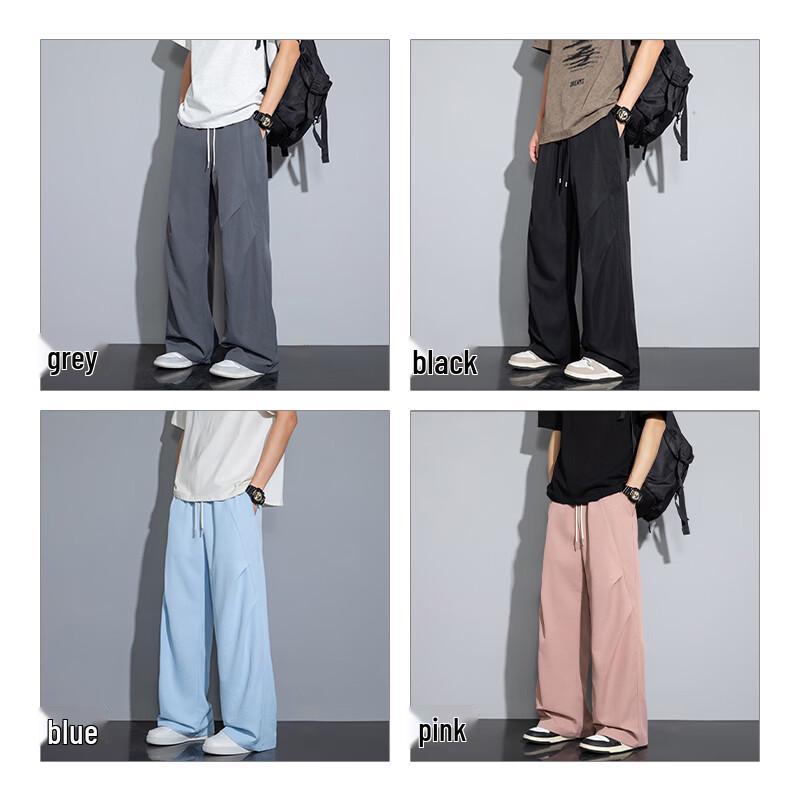 Baleno S&K Men's Loose Straight Cargo Pants