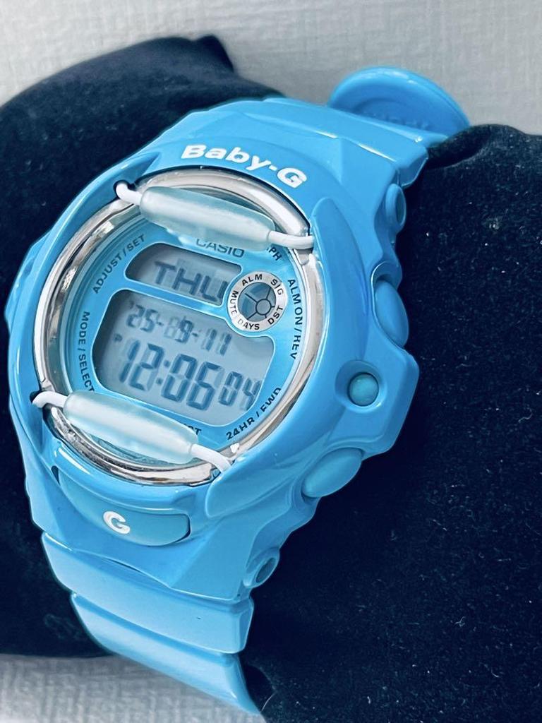 [USED] Working Casio BABY-G BG-169R Women's Blue