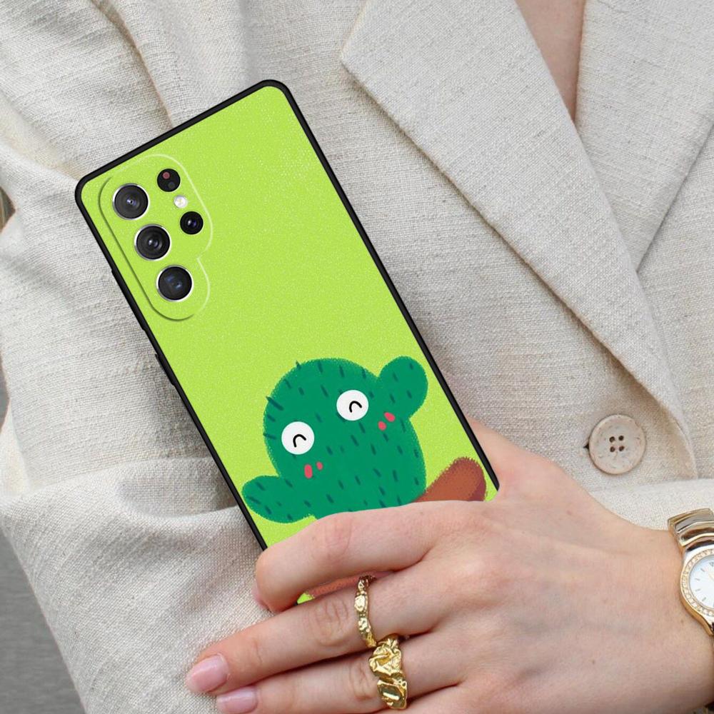 Cactus Avocado Cacto Mexican Plants Cell Phone Case for Samsung Galaxy S26 Ultra S25 S24 S23 S22 S21 S20 Note10 Cover