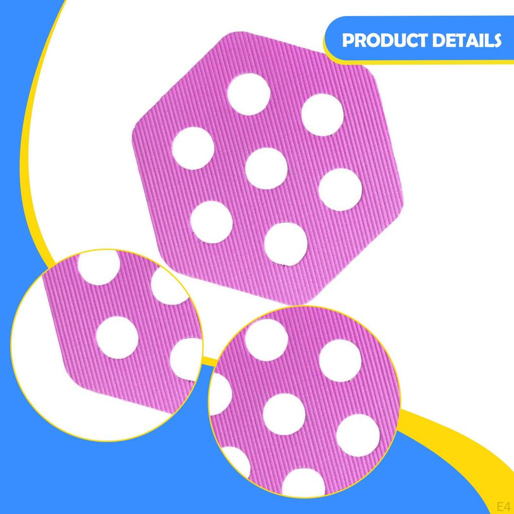 12 Pieces Hexagon Surfboard Pads Deck Decking Accessories Non Slip Mat Grip for