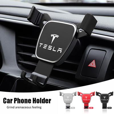 ABS Car Phone Holder 360 Rotation Gravity Auto Grip Bracket For Tesla Model 3 Highland 2023 Model S Model X Model Y Model Y-Eur