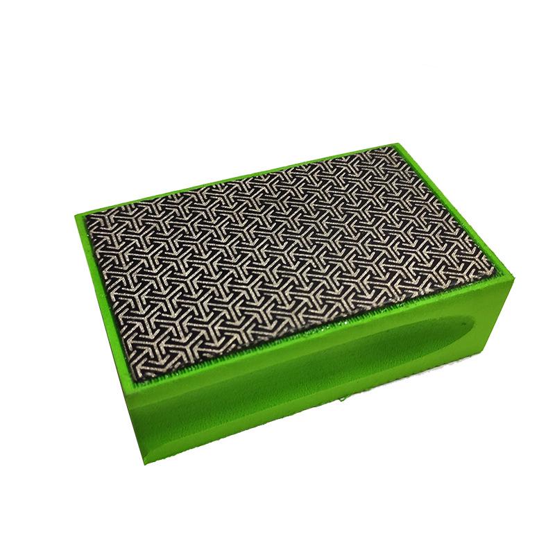 Hand-Polished Diamond Edge Trimming Pad for Tile, Stone, Glass, and Metal