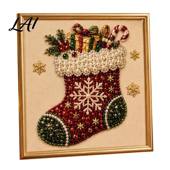 Cozy Autumn Home Decoration Halloween Faux Pearl Painting Kit Cute Ghost 3D Art DIY Reusable Decorative Wall Kit for Adults Christmas Craft Festive