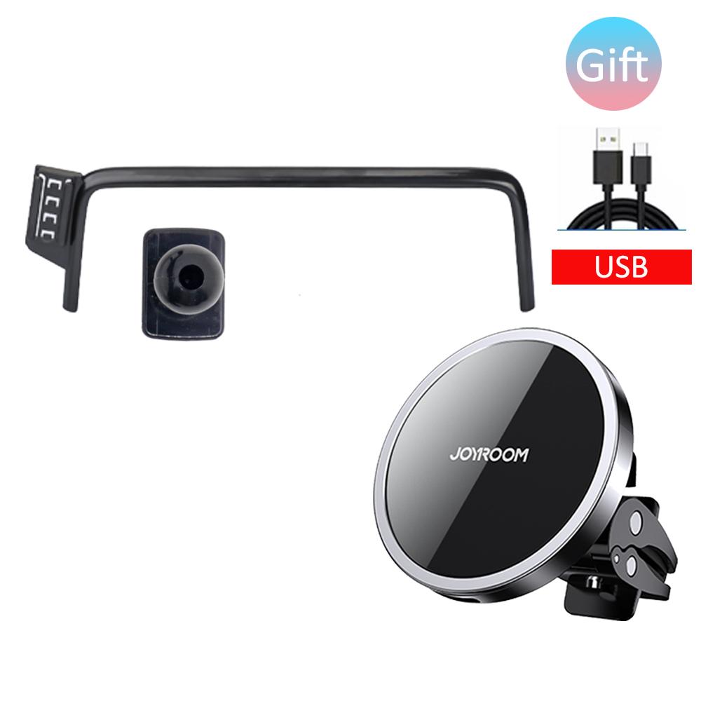 Phone Holder for Volkswagen VW T-Roc A11 AC7 R-Line 2025 2024 Air Vent Magnetic Support Wireless Fast Charging Accessorie iPhone