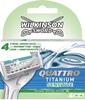 4X Wilkinson Quattro Essential 4 Precision Sensitive Original Blade Inserts
