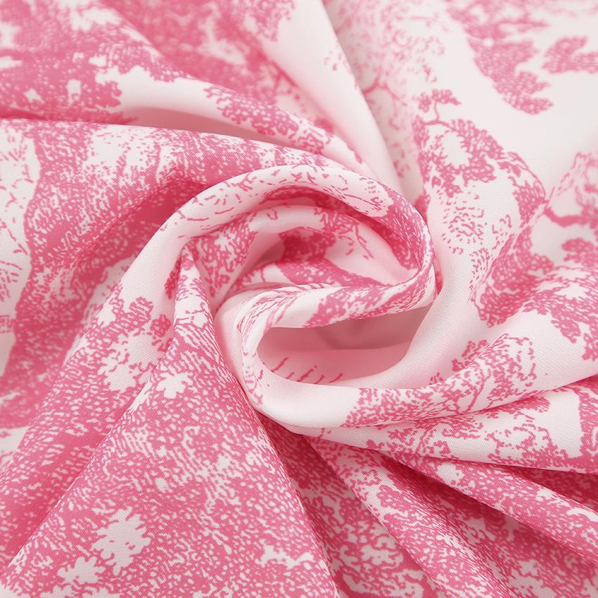 Весенние женские удобные синие мягкие шорты с длинными рукавами с принтом — фото 19