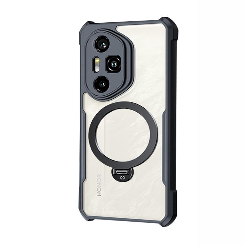 Xundi Honor 300 Pro Rotating Magnetic Stand Phone Case - Drop-proof Protective Cover