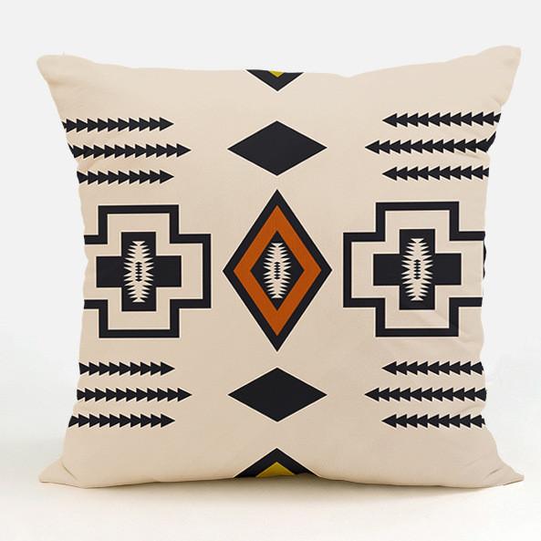 Modern Minimalist Geometric Linen Pillow Cover For Living Room Decor