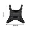 Chest Bag for Men Outdoor Chest Bag Running Vest Waterproof Carrier Pouch Phone Holder for Biking Backpacking Travel Hiking