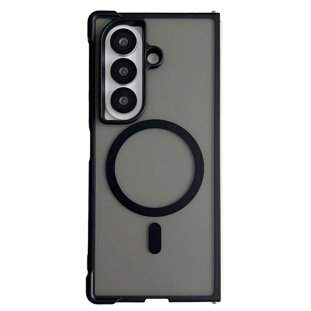 For Samsung Galaxy Z Fold7 5G Magnetic Case Shockproof Matte PC+TPU Phone Cover