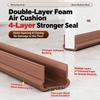 Wind Blocking Door Bottom Sealing Strip Noise Reducing Under Door Sweep Draft Stopper  Indoor Door