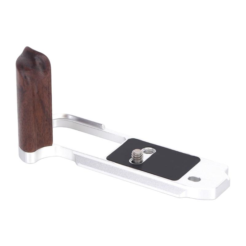 Wood Side Handle For RX1R3 Digital Camera Handgrip Lightweight Construction 1/4inch Screw Hole for Professional серебряный